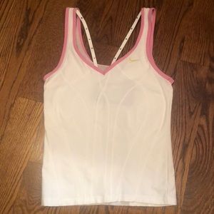 Nike Tennis Tank Top Embossed Mesh & Rhinestone XS NWT